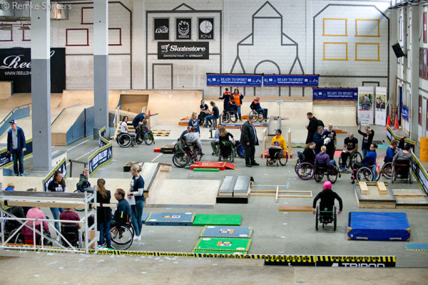 Nederland, Utrecht, 21-10-2017
Wheelchairskills-event 2017 door K-J Projects

Fotografie: Remke Spijkers www.remkespijkers.com