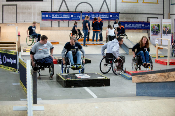 Nederland, Utrecht, 21-10-2017
Wheelchairskills-event 2017 door K-J Projects

Fotografie: Remke Spijkers www.remkespijkers.com
