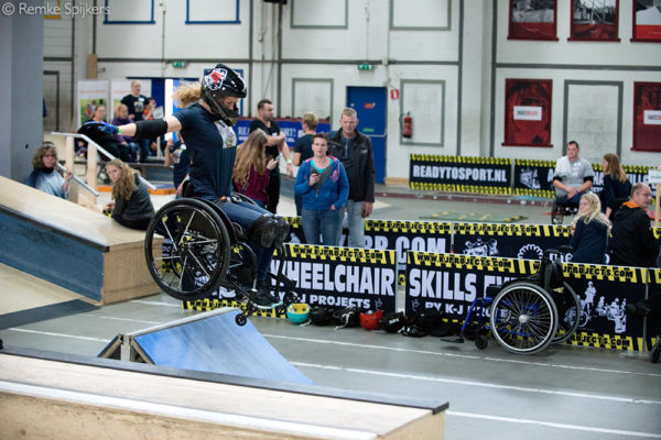 Nederland, Utrecht, 21-10-2017
Wheelchairskills-event 2017 door K-J Projects

Fotografie: Remke Spijkers www.remkespijkers.com