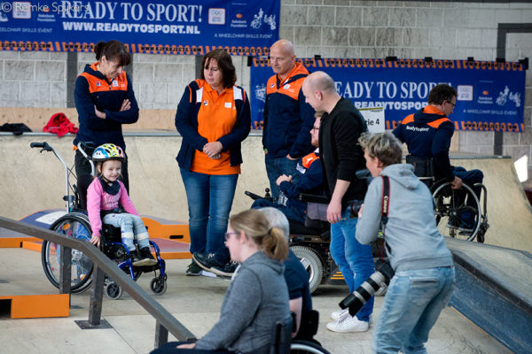 Nederland, Utrecht, 21-10-2017Wheelchairskills-event 2017 door K-J ProjectsFotografie: Remke Spijkers www.remkespijkers.com