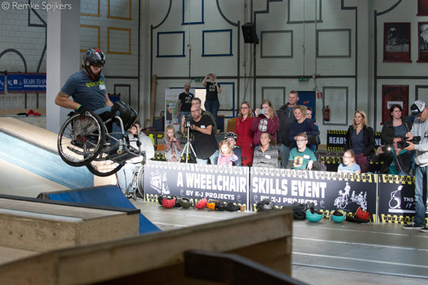 Nederland, Utrecht, 21-10-2017
Wheelchairskills-event 2017 door K-J Projects

Fotografie: Remke Spijkers www.remkespijkers.com